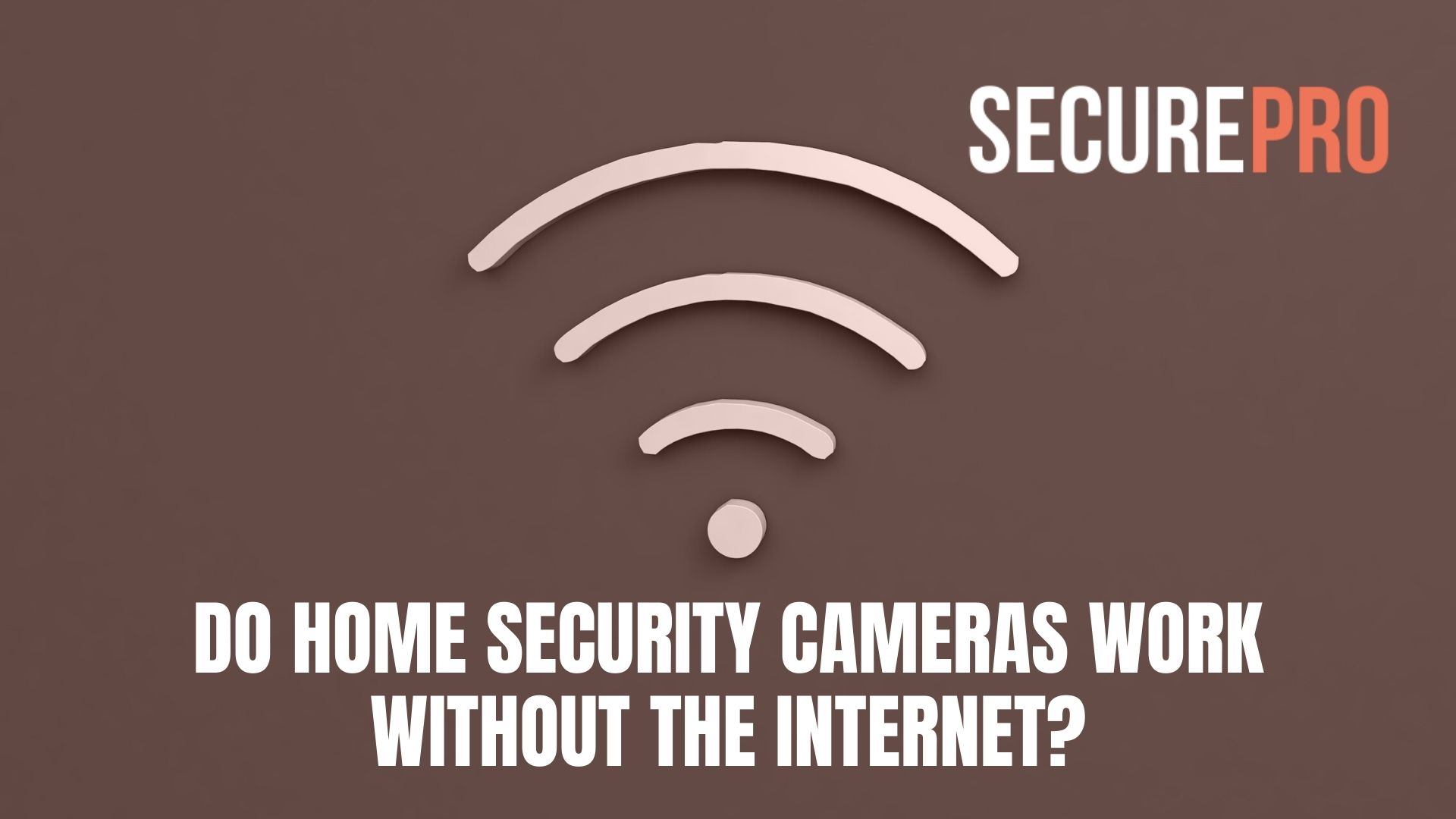 security cameras without wifi